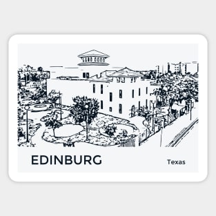 Edinburg Texas Sticker